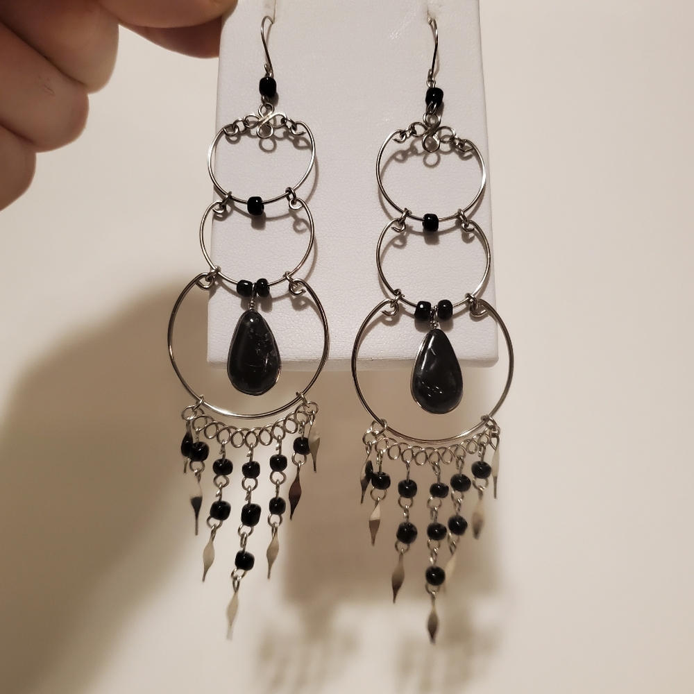 Vintage Drop Bead Earrings